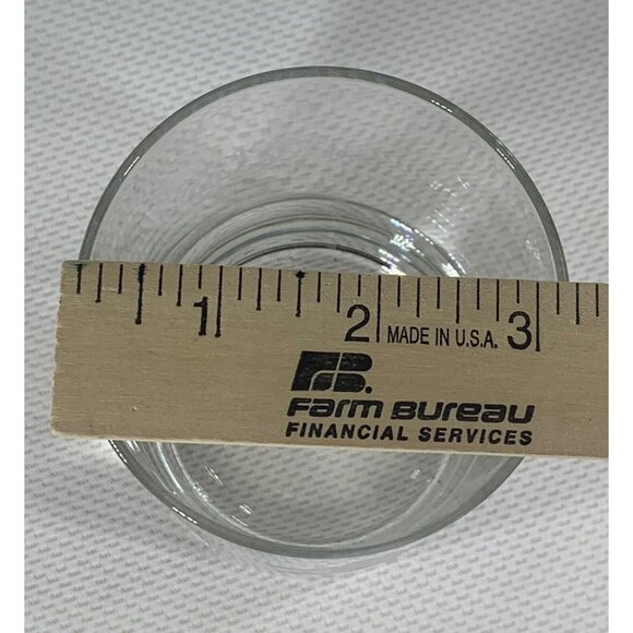 BLACK VELVET Canadian Whisky On The Rocks Glasses White Bear Clear Set of 2 - Picture 12 of 14